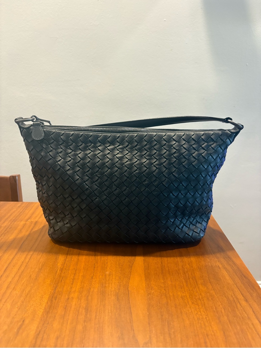 Bottega Veneta Intrecciato Leather Shoulder Bag - Picture 3 of 16